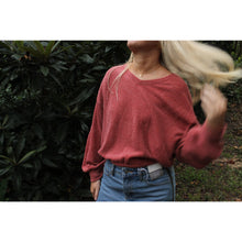 Load image into Gallery viewer, V-Neck Pullover Sweater
